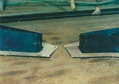 B-Quarter Window Int Pieces w-6S086 Stenciling